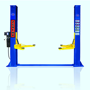 WNS3500/WNS4000雙缸內滑道無底架液壓雙柱舉升機