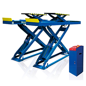 WN3500Z/WN4000Z大剪式子母雙層四輪定位舉升機（地藏式）