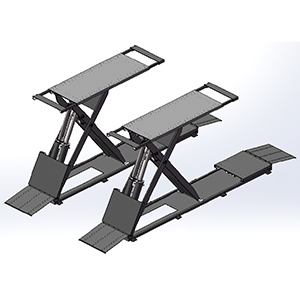 WN3500D超薄平板小剪舉升機